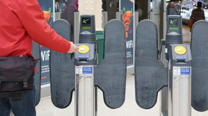 train ticket barriers